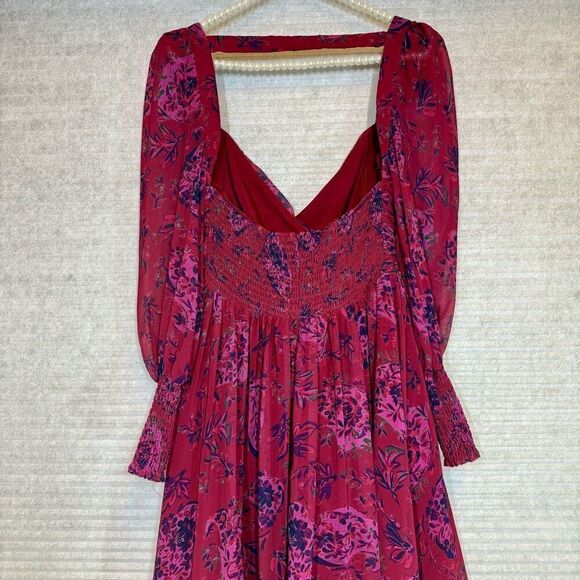 Badgley Mischka Open Back Midi Dress 💚 - Picture 13 of 14